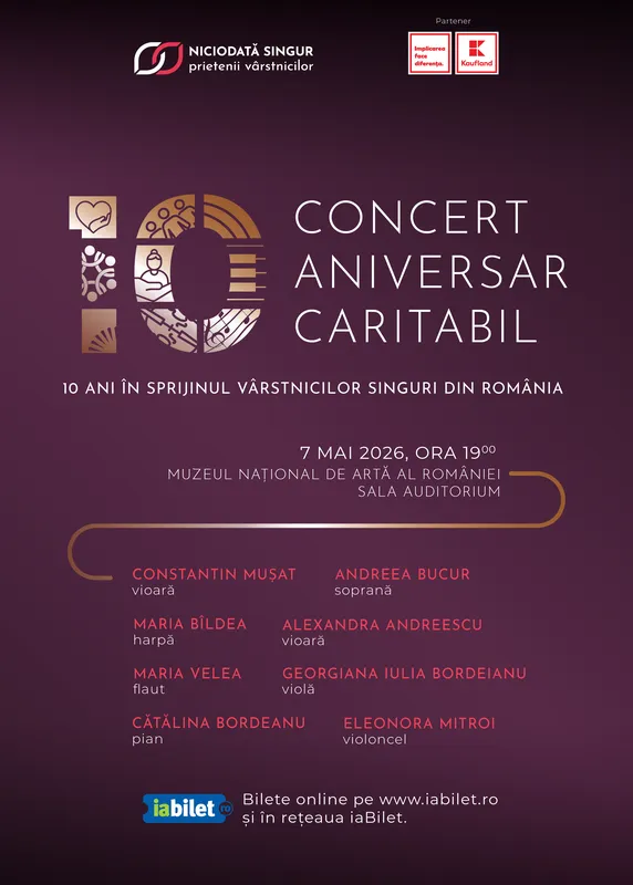 De 10 ani  Împreună - Concert Aniversar Caritabil