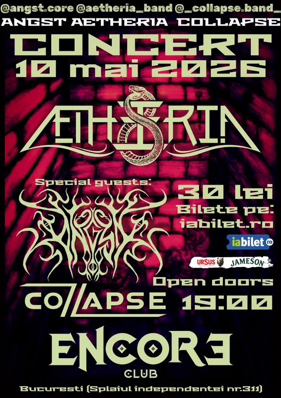 Concert Angst x Aetheria x Collapse