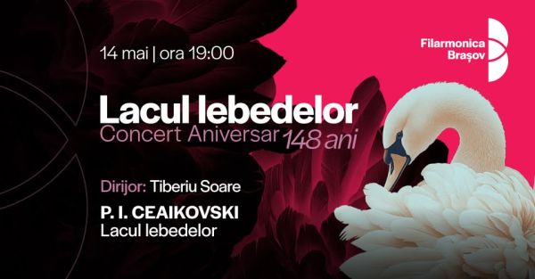 Lacul lebedelor: Concert aniversar cu Tiberiu Soare și Orchestra Filarmonicii Brașov