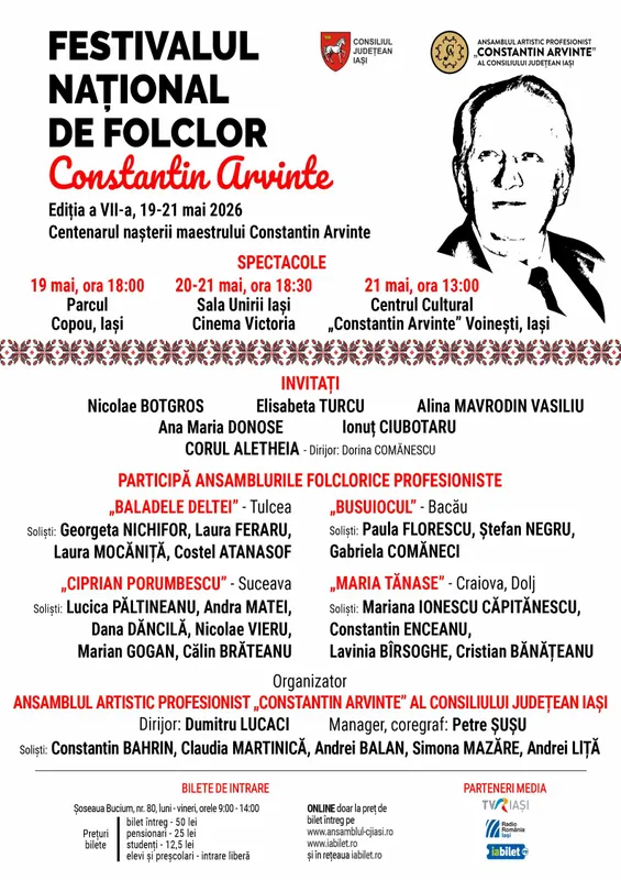 Festivalul Național de Folclor “Constantin Arvinte”