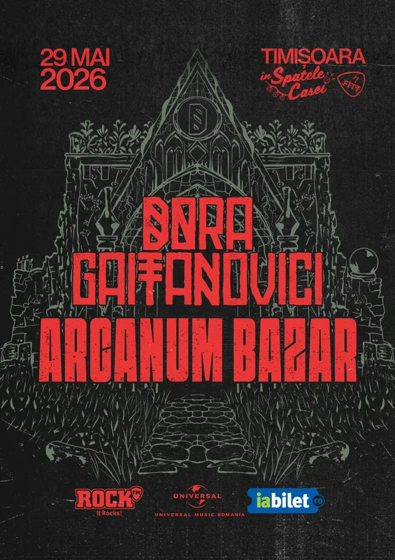 Dora Gaitanovici • “Arcanum Bazar” • Lansare de album