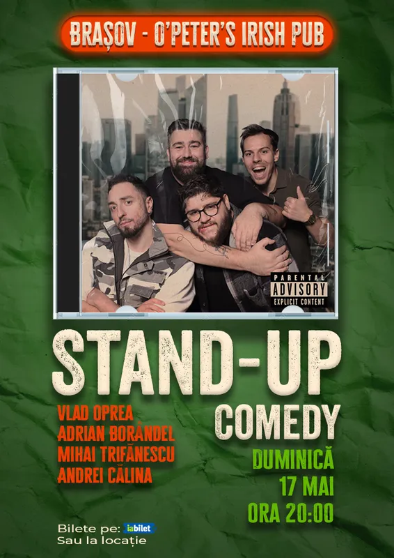 Stand-up Comedy cu Oprea, Borândel, Trifănescu și Călina