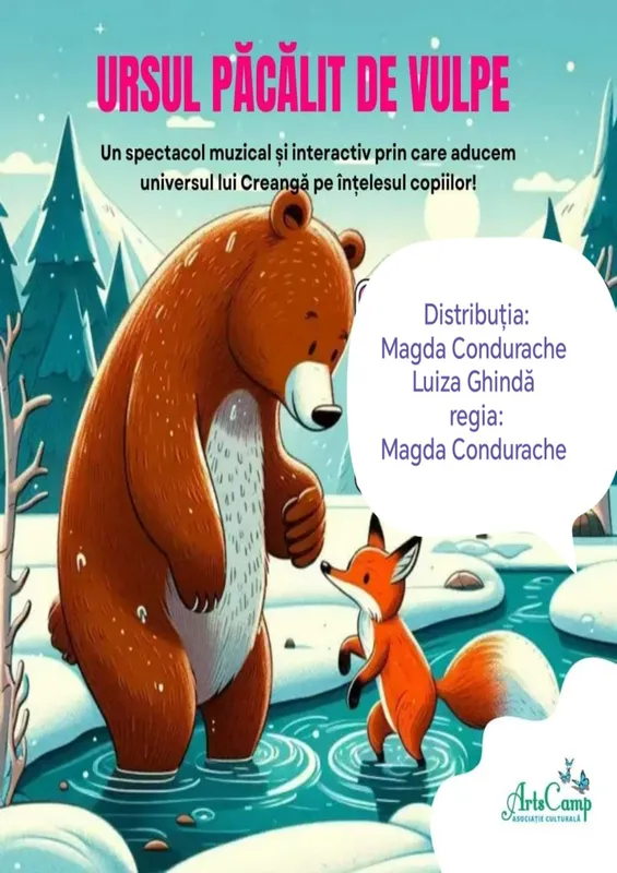 Ursul păcălit de vulpe