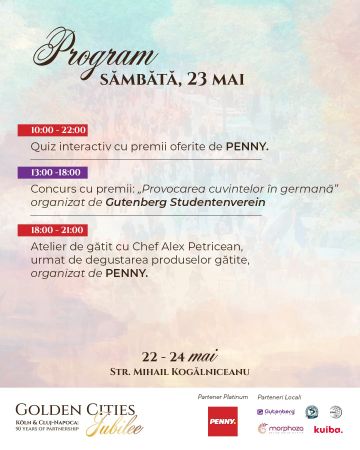 Golden Cities: Köln & Cluj-Napoca | 50 years of partnership