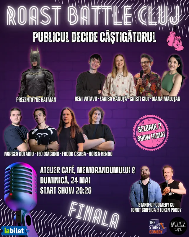 Roast Battle Cluj | Stand-up Comedy Show | Finala - Publicul decide câștigătorul