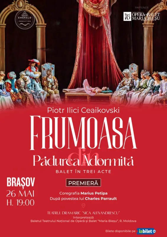 Frumoasa din Pădurea Adormită | Balet in 3 Acte