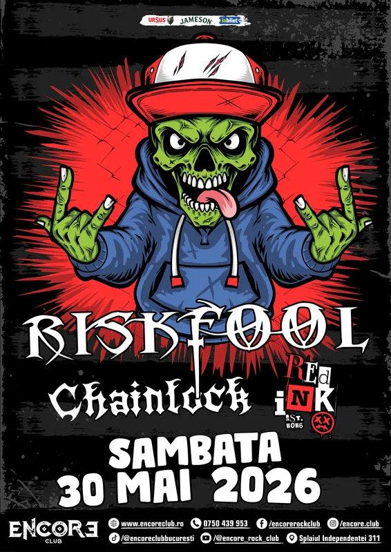 Concert Riskfool x Chainlock x Red Ink