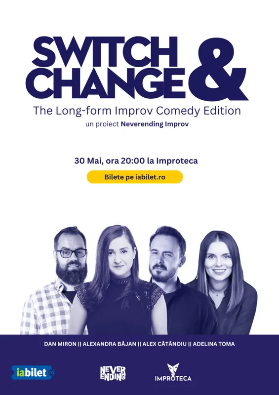 Switch & Change - Long-Form Improv Comedy by Neverending Improv