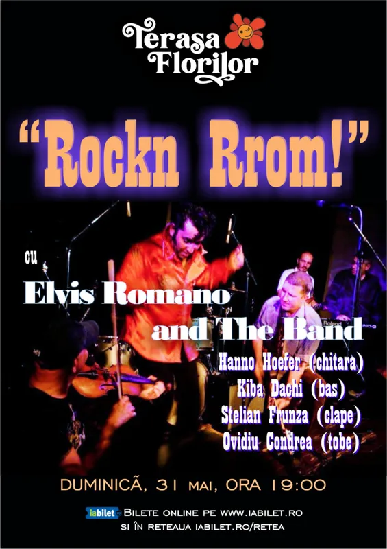 "Rockn Rrom!" cu Elvis Rromano & The Band