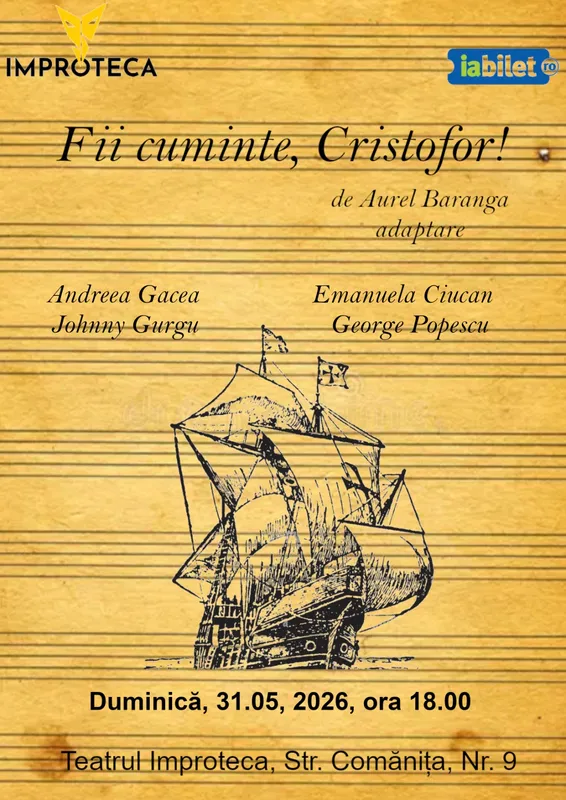 Fii cuminte, Cristofor! | Spectacol