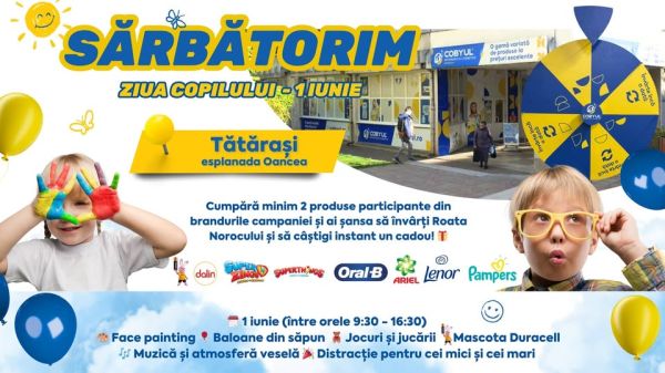 Sărbătorim Ziua Copilului
