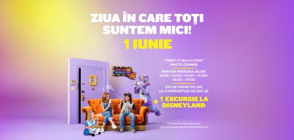 1 iunie: Ziua în care toți suntem mici!