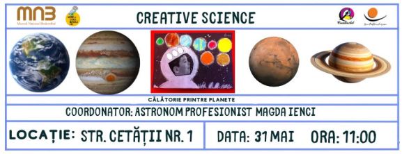 Creative science - Călătorie printre planete