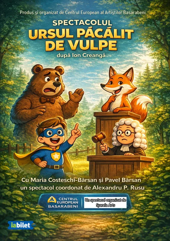 Ursul păcălit de vulpe | Spectacol