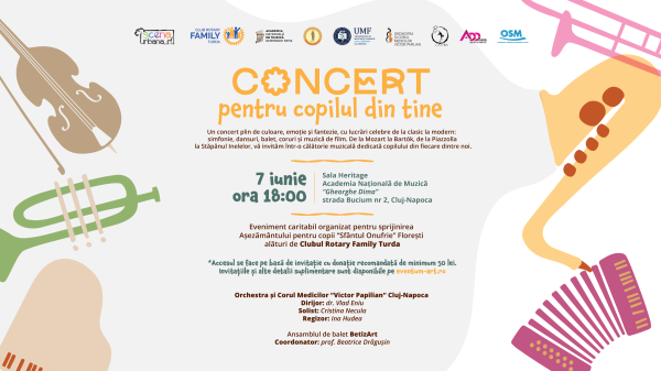 Concert pentru copilul din tine | Eveniment caritabil