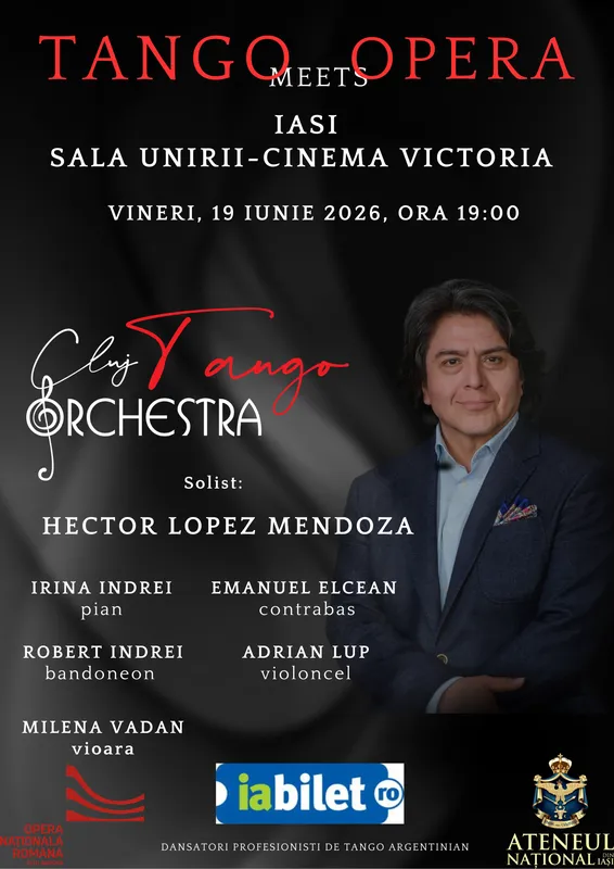 Tango Meets Opera – Gala de tango argentinian special guest: Hector Lopez Mendoza