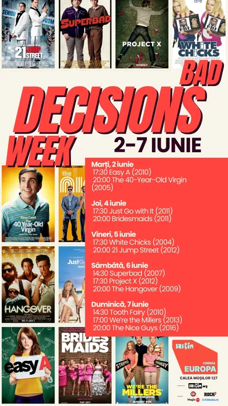Bad decisions week