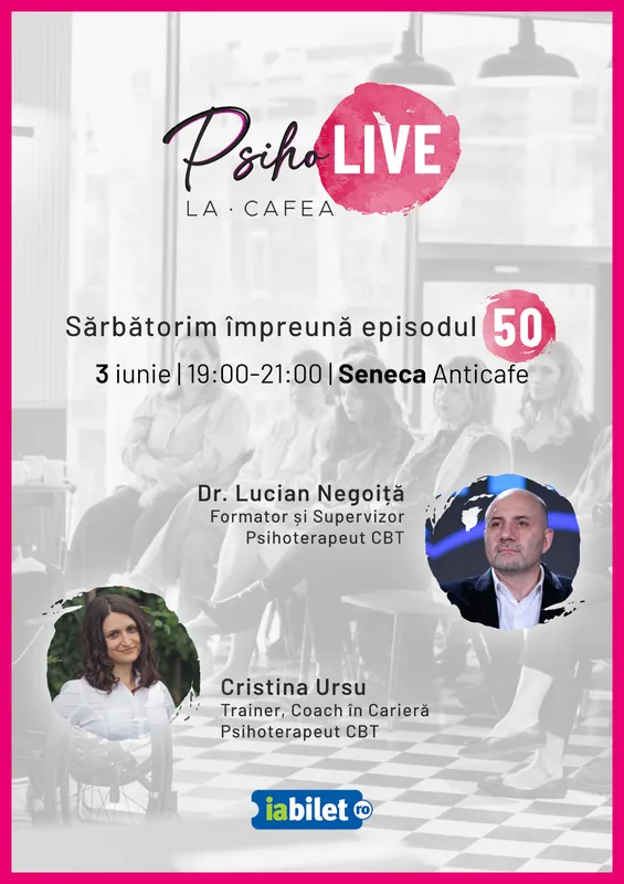 Psiho-Live la cafea - Ediție aniversară 50