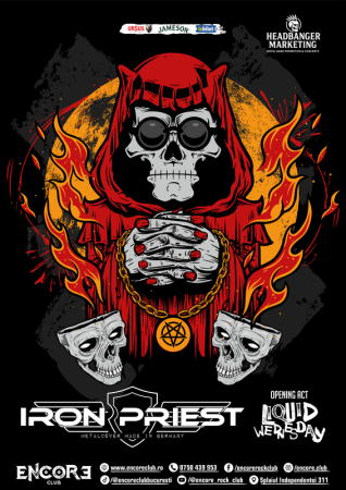 Concert Iron Priest (DE) x Liquid Wednesday (RO)