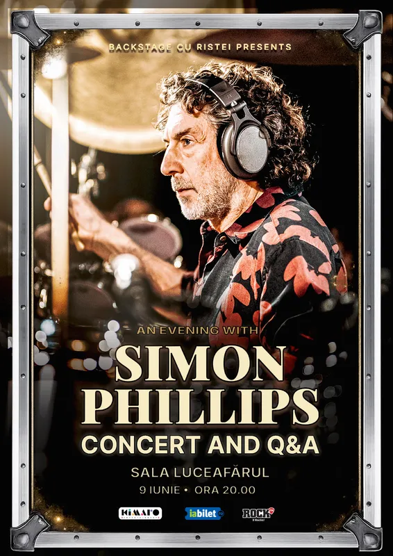 O seară cu Simon Phillips - Concert și Q&A