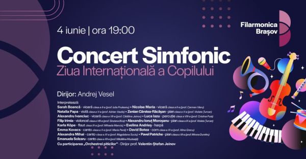 Concert dedicat Zilei Internaționale a Copilului | Dirijor: Andrej Vesel