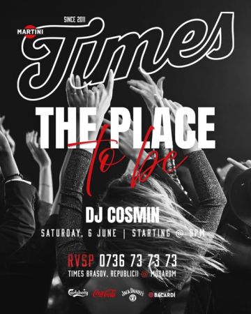TIMES – THE PLACE TO BE