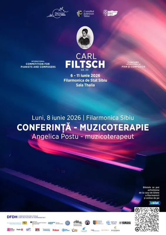 Muzicoterapie – Conferință susținută de Angelica Postu