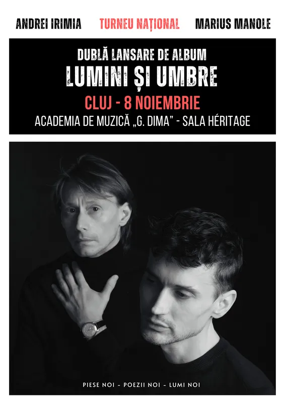 Andrei Irimia x Marius Manole - Dublă lansare de album | Lumini și Umbre
