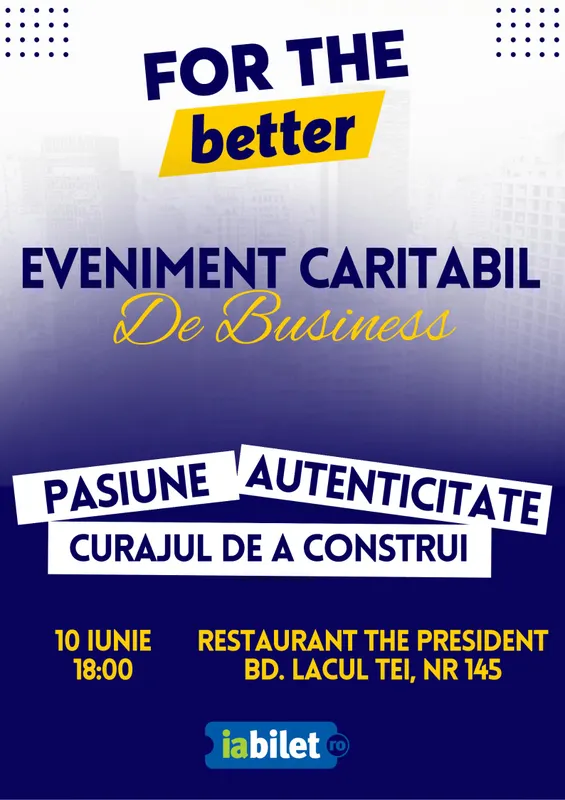 For the Better - Evenimente Business