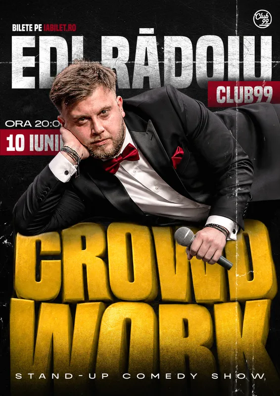 Stand Up Comedy cu Edi Rădoiu | CrowdWork