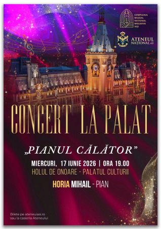 Concert la Palat I PIANUL CĂLĂTOR