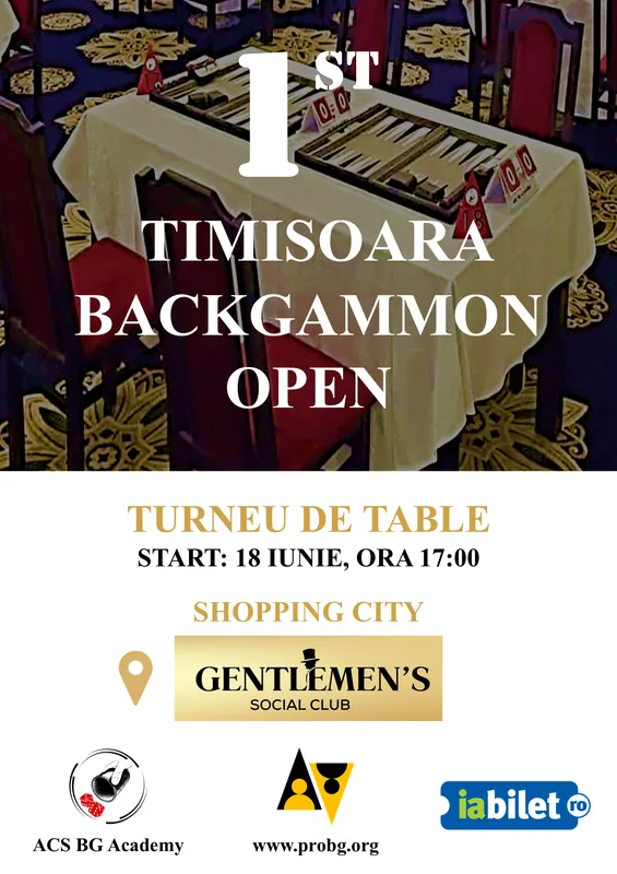 1st Backgammon Open