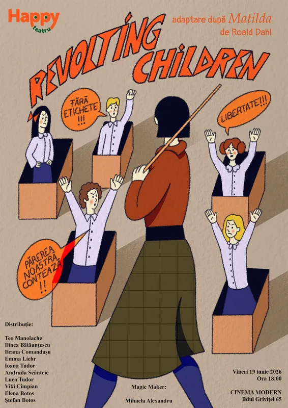 Revolting children | Spectacol