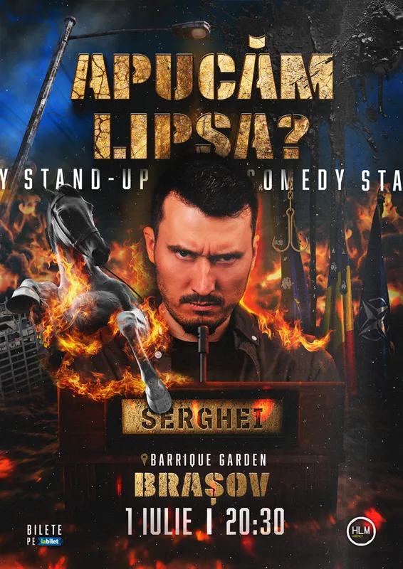 Stand-Up Comedy politic cu Serghei - „Apucăm lipsa?"