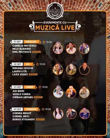Evenimente cu muzică live