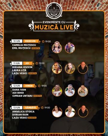 Evenimente cu muzică live