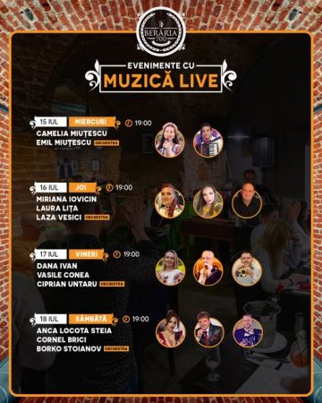 Evenimente cu muzică live
