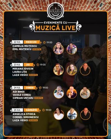 Evenimente cu muzică live