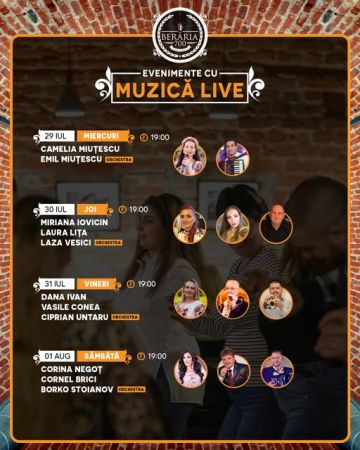 Evenimente cu muzică live