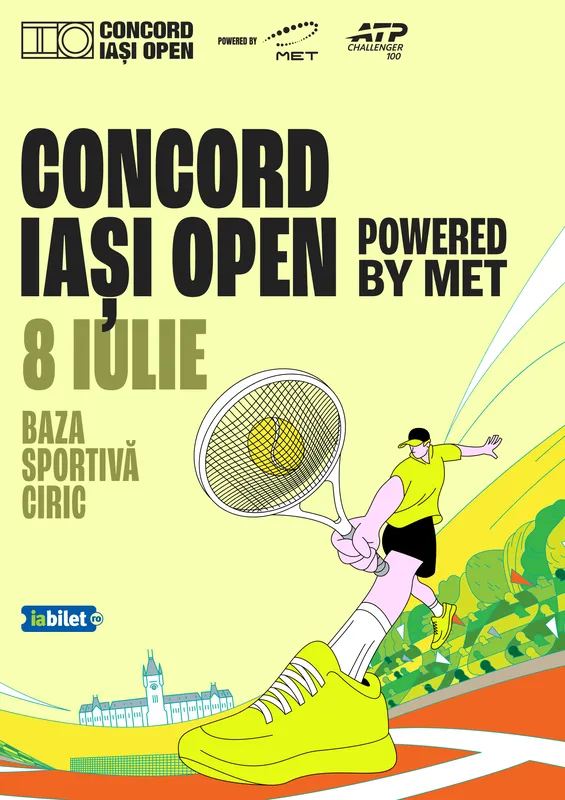 Tenis | Concord Iași Open powered by MET