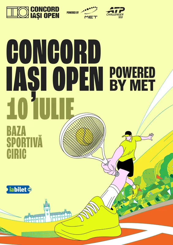 Tenis | Concord Iași Open powered by MET