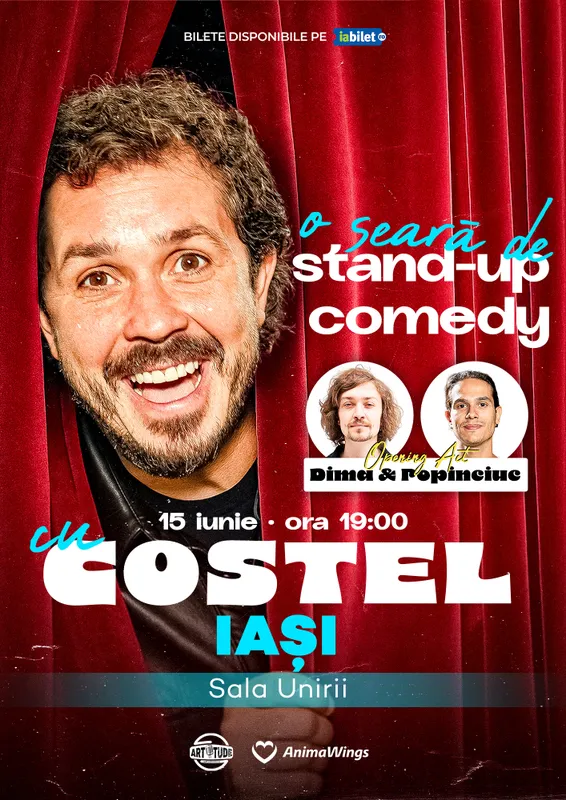 O seara de stand up comedy cu Costel
