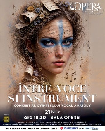 Un sfârșit de săptămână, bogat în evenimente, la Opera Brașov!
