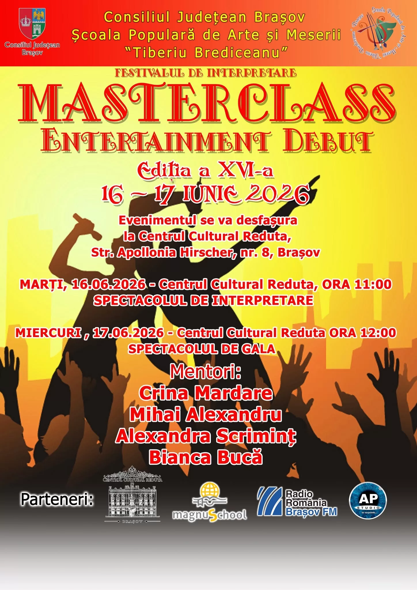 Masterclass Entertainment Debut, ediția a XVI-a
