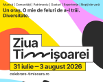 Ziua Timișoarei 2026: Un oraș. O mie de feluri de a-l trăi. Diversitate