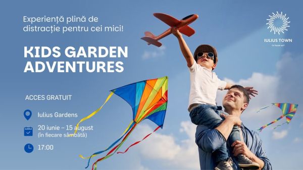 Kids Garden Adventures | Experiență plină de distracție pentru cei mici