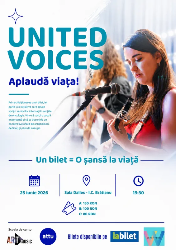 Concert Caritabil United Voices - Aplauda Viata