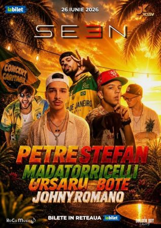 Concert Caritabil X Petre Ștefan, Ursaru, Johny Romano, Madatorricelli & Bote