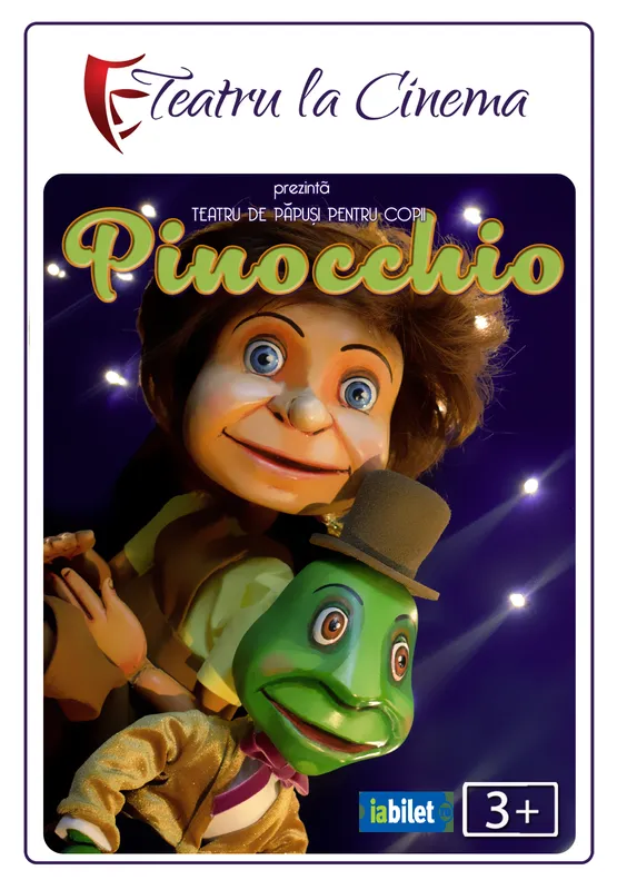Pinocchio - spectacol de teatru proiectat