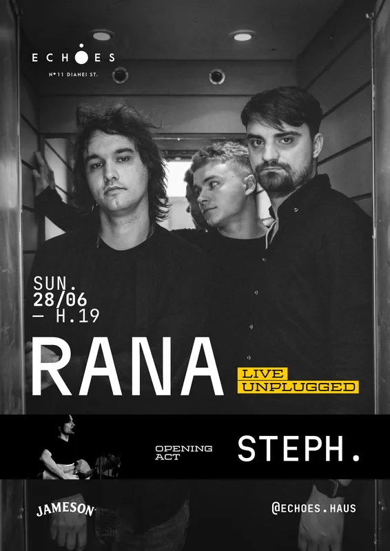 Rana Live Unplugged | Opening act: steph